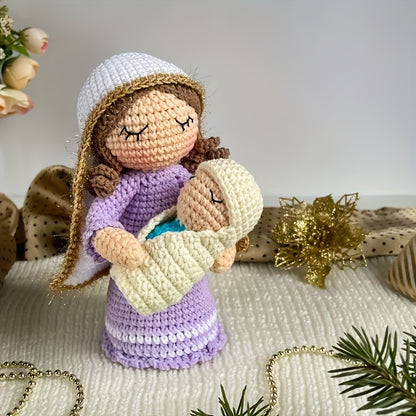 Crochet Beginner Kit – DIY Mini Nativity Set